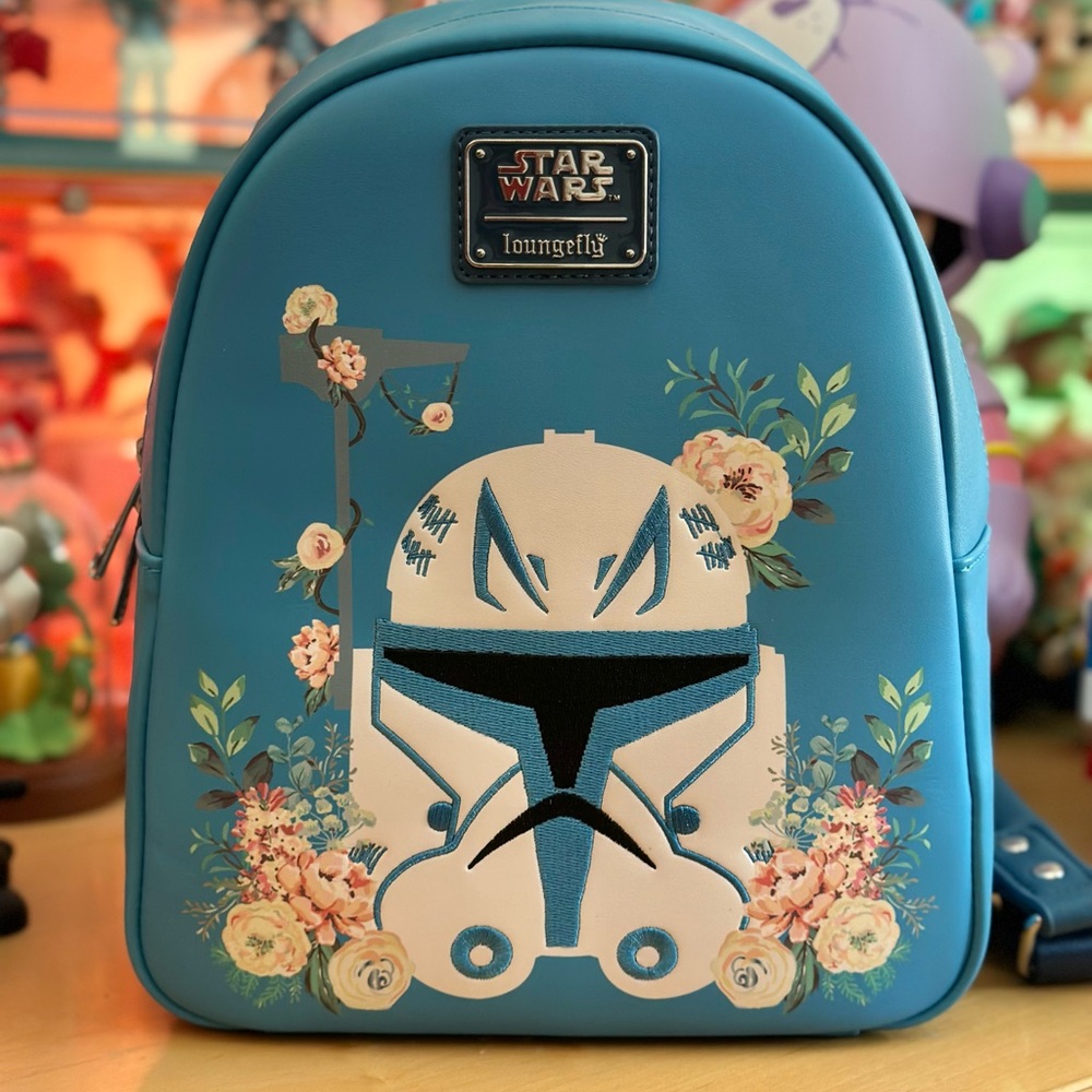 💛SOLD💛NWT Loungefly Star Wars Captain Rex Backpack Grotto Treasures Exclusive